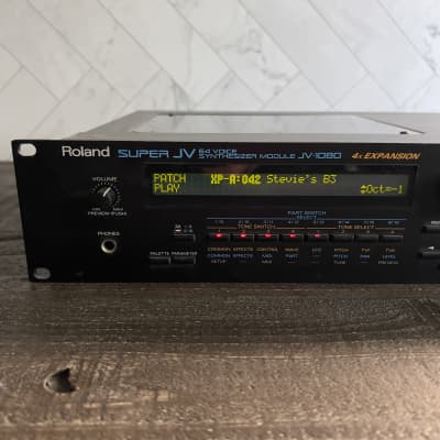 Roland JV-1080 64-Voice module with 60s/70s card!