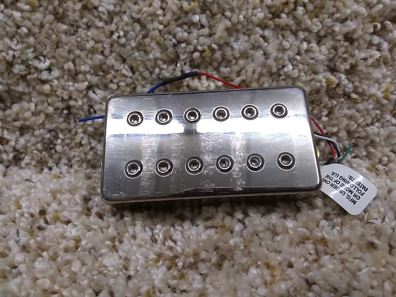 Dimarzio DP213 PAF Joe Neck Humbucker Nickel Cover | Reverb