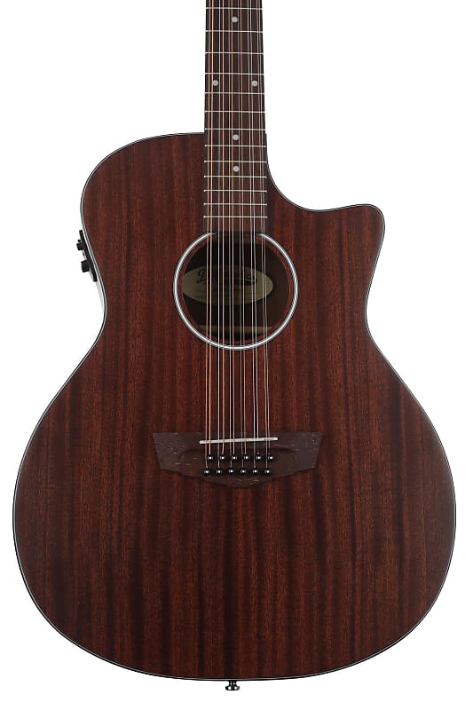 D'Angelico Premier Fulton LS 12-string Acoustic-electric Guitar - Mahogany Satin image 1