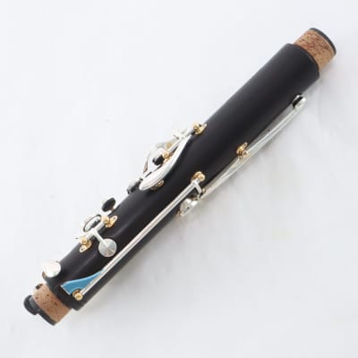 Backun Lumiere Custom Clarinet in A Grenadilla Gold Posts Silver Keys BRAND NEW image 7