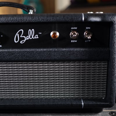 Suhr Bella 44-Watt Guitar Amp Head- Black with Tolex Panel image 2