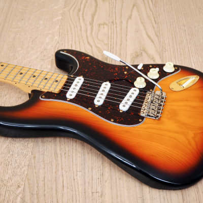1998 Fender Deluxe Player Stratocaster Ash Body Sunburst w/ Fender Japan Neck image 10