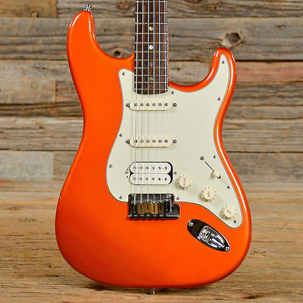 【Fender USA】 American Deluxe Strato Fender American Deluxe Stratocaster in Sunset Metallic - The