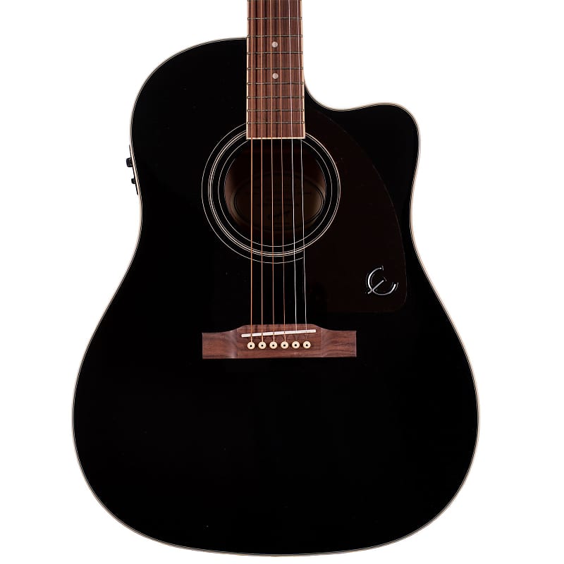 Epiphone AJ-220SCE Acoustic/Electric Guitar Ebony