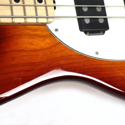 Ernie Ball Music Man Stingray 3 EQ HH Honey Burst Electric | Reverb