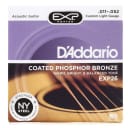 D'Addario EXP Coated Acoustic Guitar Phosphor Bronze Custom Light, .011 - .052, EXP26