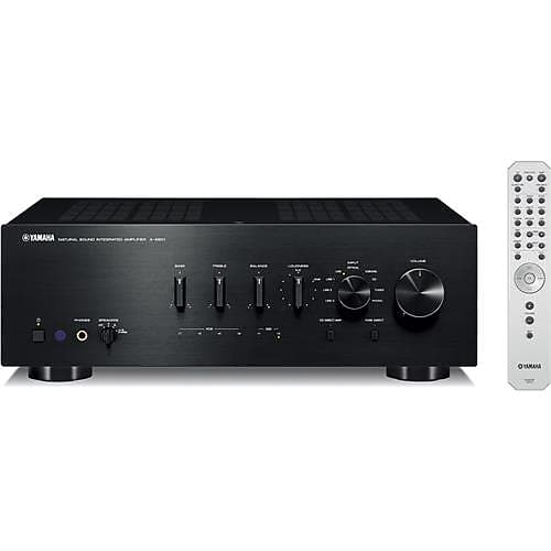 Yamaha A-S801 Integrated Amplifier, 290W Dynamic Power at 2 Ohms, 10Hz-100kHz Frequency Response, Black  			