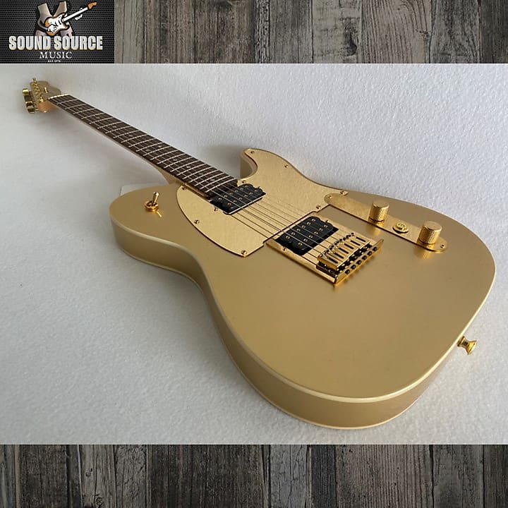 Squier John 5 Telecaster, Rosewood Fretboard Frost Gold, w