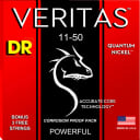DR VERITAS Quantum Nickel Electric Guitar Strings Wound on Round Cores, Heavy 11-50