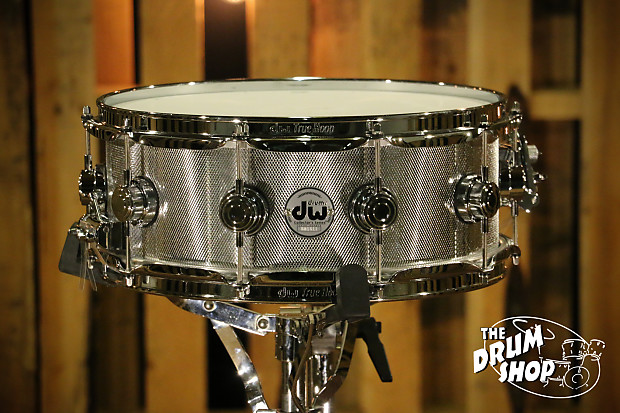 Dw knurled steel shop snare