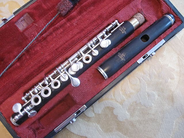 Rare Louis Lot Ring Key Piccolo Restored to Good Playing Condition Sweet-Tone ! image 1