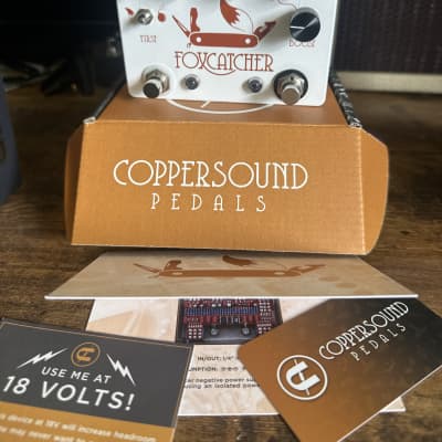 Reverb.com listing, price, conditions, and images for coppersound-pedals-foxcatcher