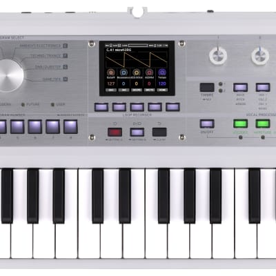 Korg microKORG 2 Advanced Synthesizer vocoder White with carry bag