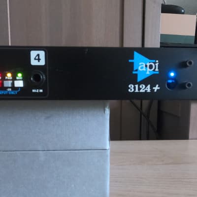 API 3124+ 4-Channel Mic Preamp 2000 - 2016 - Black image 4