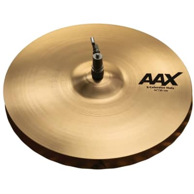 Sabian AAX Xcelerator Hi-Hat Cymbals (Pair) 14" image 1