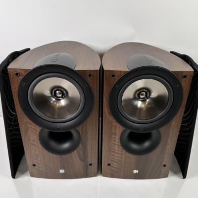 KEF iQ3 Bookshelf Speakers (Walnut/Oak) (New) | Reverb Canada