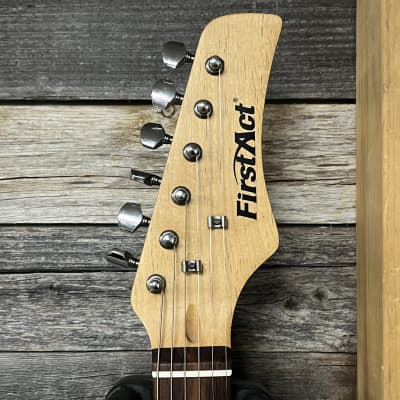 (17072) First Act Strat Style Electric Guitar - Black image 3