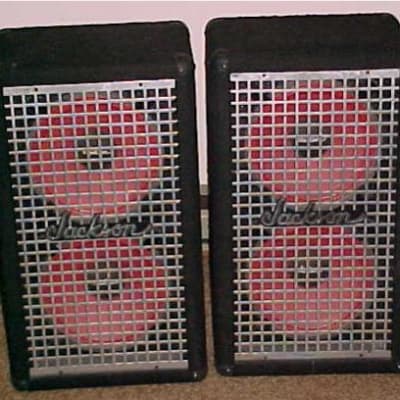 Jackson J212 vertical speaker cabinets image 1
