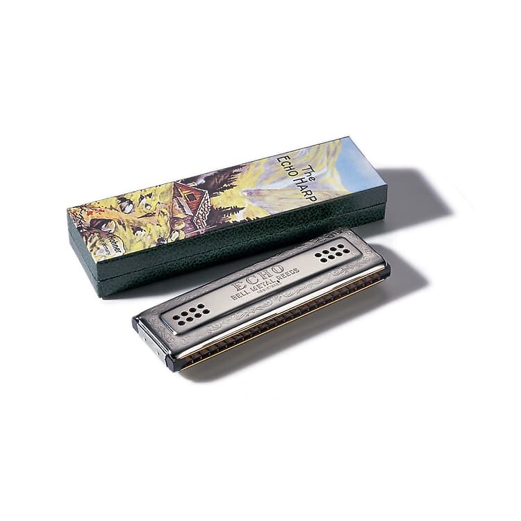 Hohner Echo Harp 56 96 CG harmonica Reverb