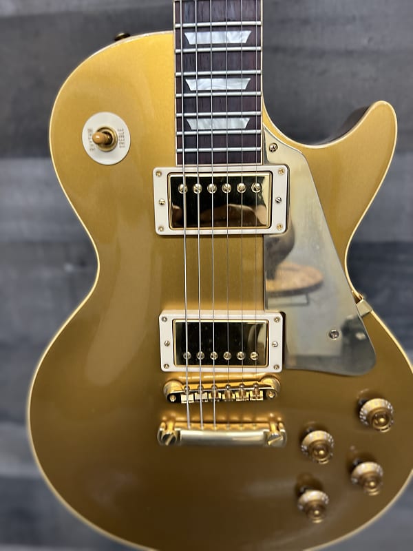 Gibson Les Paul Historic 50TH anniversary Custom Shop 2007 All Gold image 1