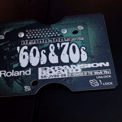 Roland SR-JV80-08 Keyboards Of The '60s & '70s Expansion Board 1990s - Green