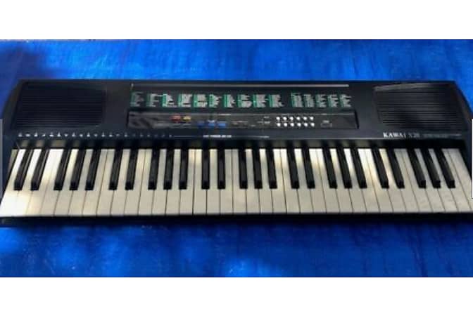 Kawai X20 Keyboard 1 Finger Note Polyphonic 16-Bit PCM Stereo Sound Used Great Work Tested image 1
