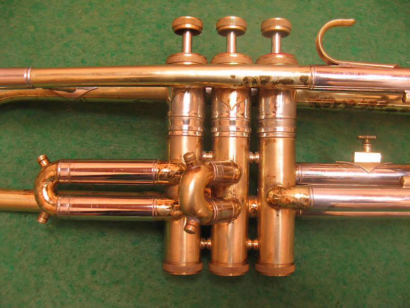 管楽器・吹奏楽器 HUTTL LINE800 trumpet Huttl Line 800 Trumpet 1950's - Stencil: Meteor - Original