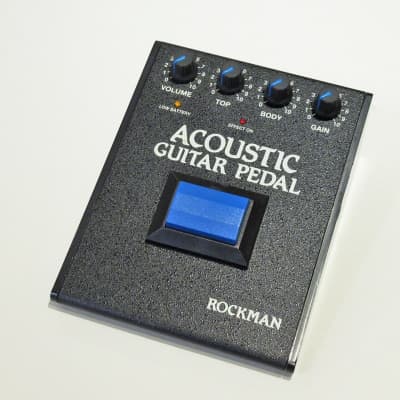 Reverb.com listing, price, conditions, and images for rockman-acoustic-guitar-pedal