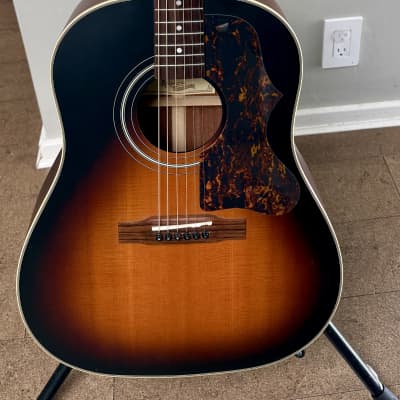 Epiphone Masterbilt AJ-500R NS dreadnought acoustic with case | Reverb