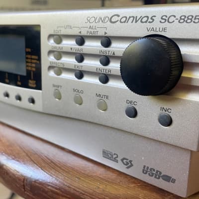 Roland ROLAND SC-8850 Sound Canvas 1999 - Gris Metal image 3