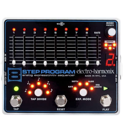 Electro-Harmonix 8-Step Program Analog Expression / CV Sequencer. Never Used or Plugged In! image 7