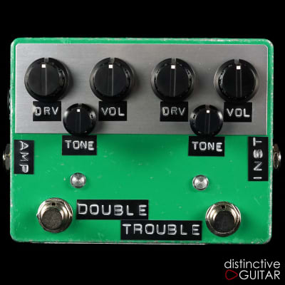 Shin's Music Double Trouble  Green Relic Two-Channel TS Style Overdrive image 1