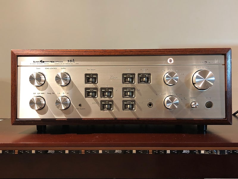 Luxman L-58A (signature) - Made in Japan  			