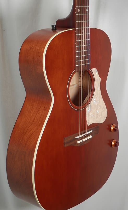 Art & Lutherie Legacy Havana Brown Q-Discrete Concert Hall Acoustic Electric Guitar  (Model # 047710 image 1