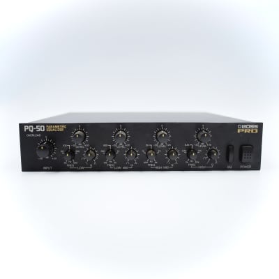 Boss PQ-50 Parametric Equalizer With Adapter Made in Japan