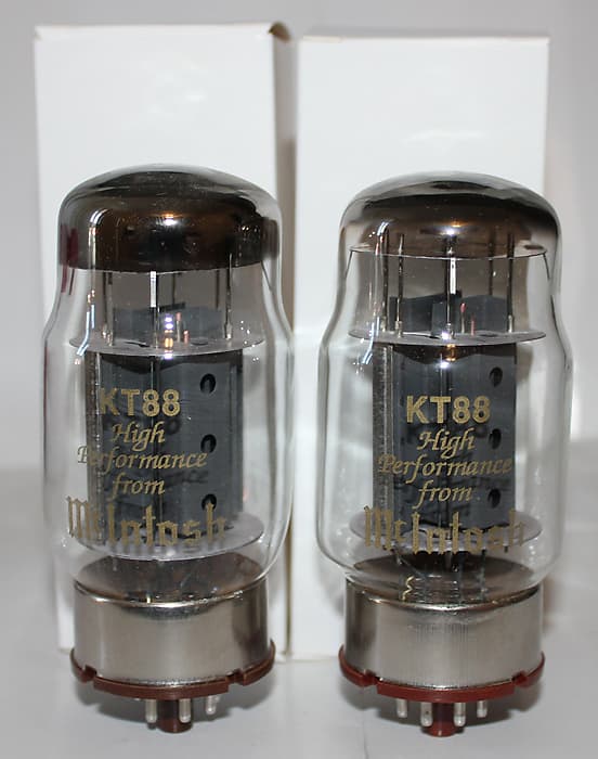 Matched Pair NOS branded “McIntosh” KT88 Tubes, Brand NEW !