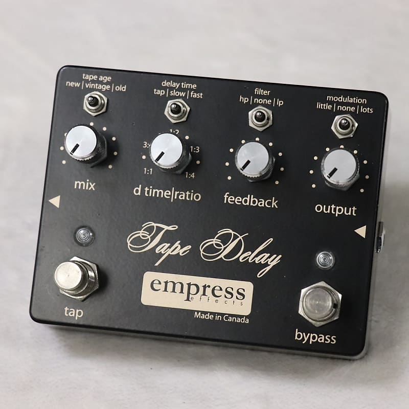 Empress Effects Tape Delay ディレイ★美品★ Empress Tape Delay Pedal | Reverb Canada