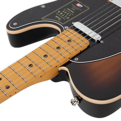 Fender American Ultra Luxe Telecaster Maple 2-Color Sunburst image 10