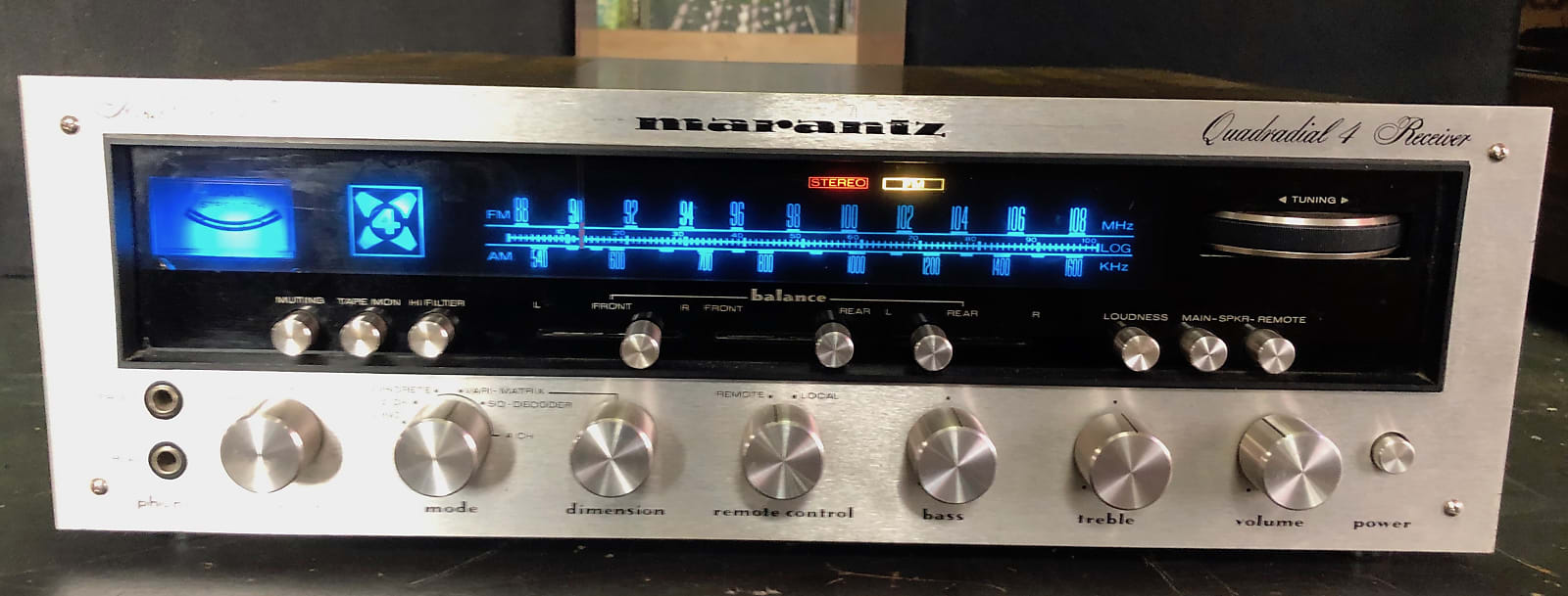 Marantz Model 4415 15Watt Quadraphonic SolidState Receiver Reverb