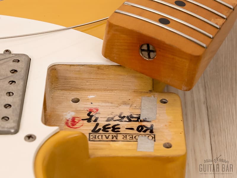 1986 Fender Telecaster Order-Made Non-Catalog Butterscotch w 1986 Fender Telecaster Order-Made Non-Catalog Butterscotch w