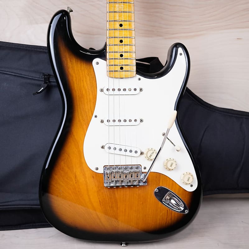 Fender ST54-75RV Custom Edition Real Vintage Stratocaster MIJ 1993 Sunburst  Lacquer Finish w/ Bag | Reverb Australia