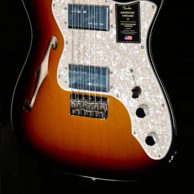 Fender American Vintage II 1972 Telecaster Thinline Maple Fingerboard 3-Color Sunburst (221) for sale