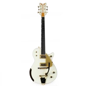 Gretsch G6134T-58 Vintage Select Penguin with Bigsby TV Jones in Vintage White image 3