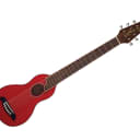 Washburn RO10STRK Rover Acoustic Guitar w/Bag - Red - Open Box
