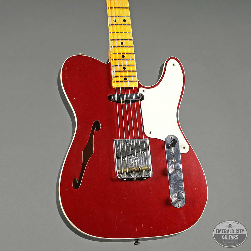 ギター Fender custom shop 2019 LTD dbl esquire Fender Custom Shop 2019 LTD Roasted Pine Double Esquire