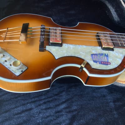 HOFNER violin Bass 500/1 Vintage 62  Ed Sullivan limited Edition  2014 Sunburst image 17