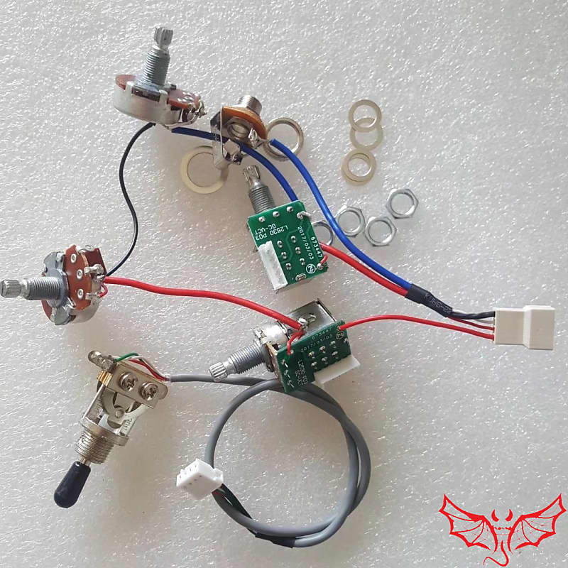 Epiphone Les Paul Lp Wiring Harness Kit Reverb 7007