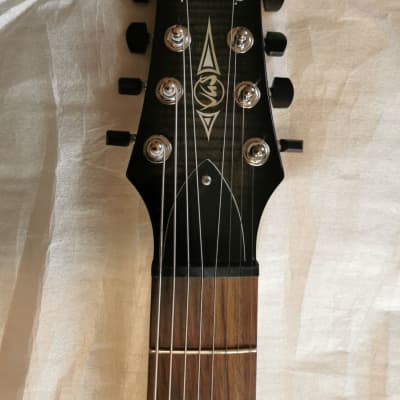 VGS E-Guitar Stage One Octagon Pro Evertune Bridge Black Burst Faded image 7