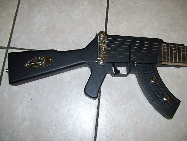 Guitar, with AK-47 body image 1
