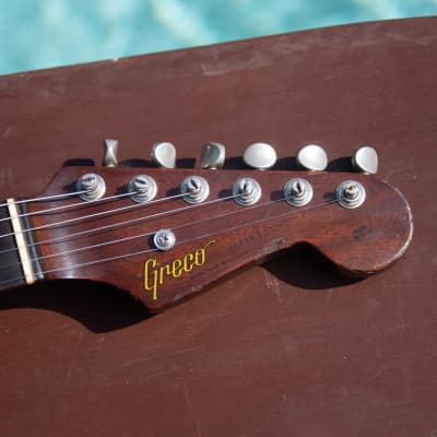 Vintage  & RARE 1979 Greco Super Sound Stratocaster - All Mahogany Construction -Made In Japan image 3